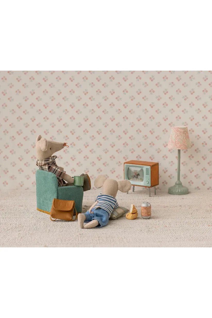 Vintage floor lamp, Mouse Mint van Maileg | Kids Conceptstore Le Fanfare