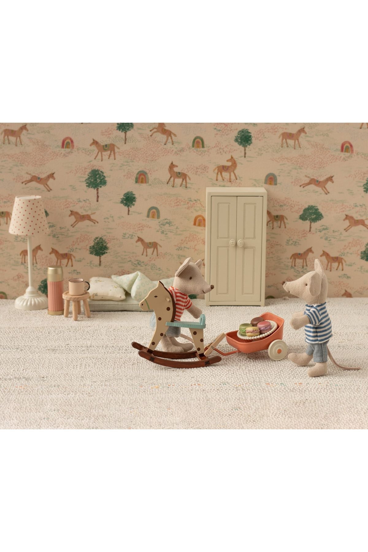 Vintage floor lamp, Mouse - Sand van Maileg | Kids Conceptstore Le Fanfare