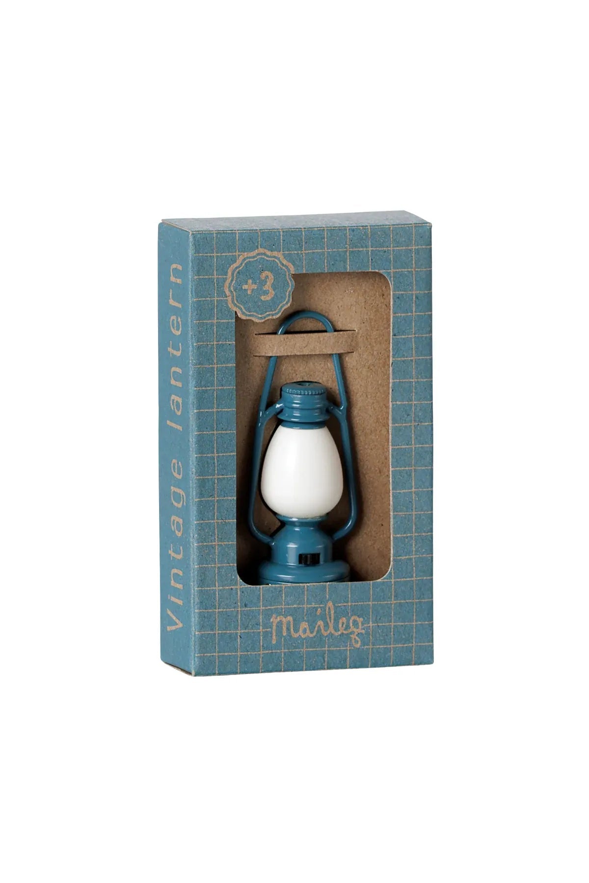 Vintage lantern, Mouse - Blue van Maileg | Kids Conceptstore Le Fanfare
