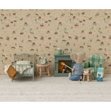 Vintage single bed, Mouse - Mint van Maileg | Kids Conceptstore Le Fanfare