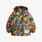 Violas aop heavy puffer - Multi van Mini Rodini | Kids Conceptstore Le Fanfare