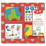 Voertuigen creëren met stickers van Djeco | Kids Conceptstore Le Fanfare