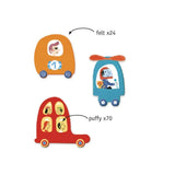 Voertuigen creëren met stickers van Djeco | Kids Conceptstore Le Fanfare