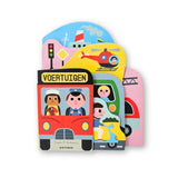 Voertuigen kartonboekje - Ingela P Arrhenius van Gottmer | Kids Conceptstore Le Fanfare