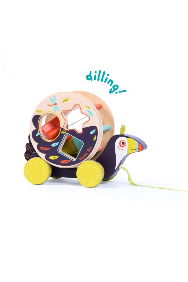 Vormendoos Met Wieltjes van Moulin Roty | Kids Conceptstore Le Fanfare