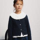 Lark Cardigan Black Iris