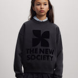 TNS Logo Teen Sweatshirt Moonless Night