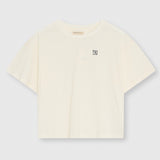 Mochi Teen T-Shirt Black Iris Embroidery
