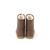 Wadudu Classic Lining - Bear Cognac Leather van Donsje Amsterdam | Kids Conceptstore Le Fanfare