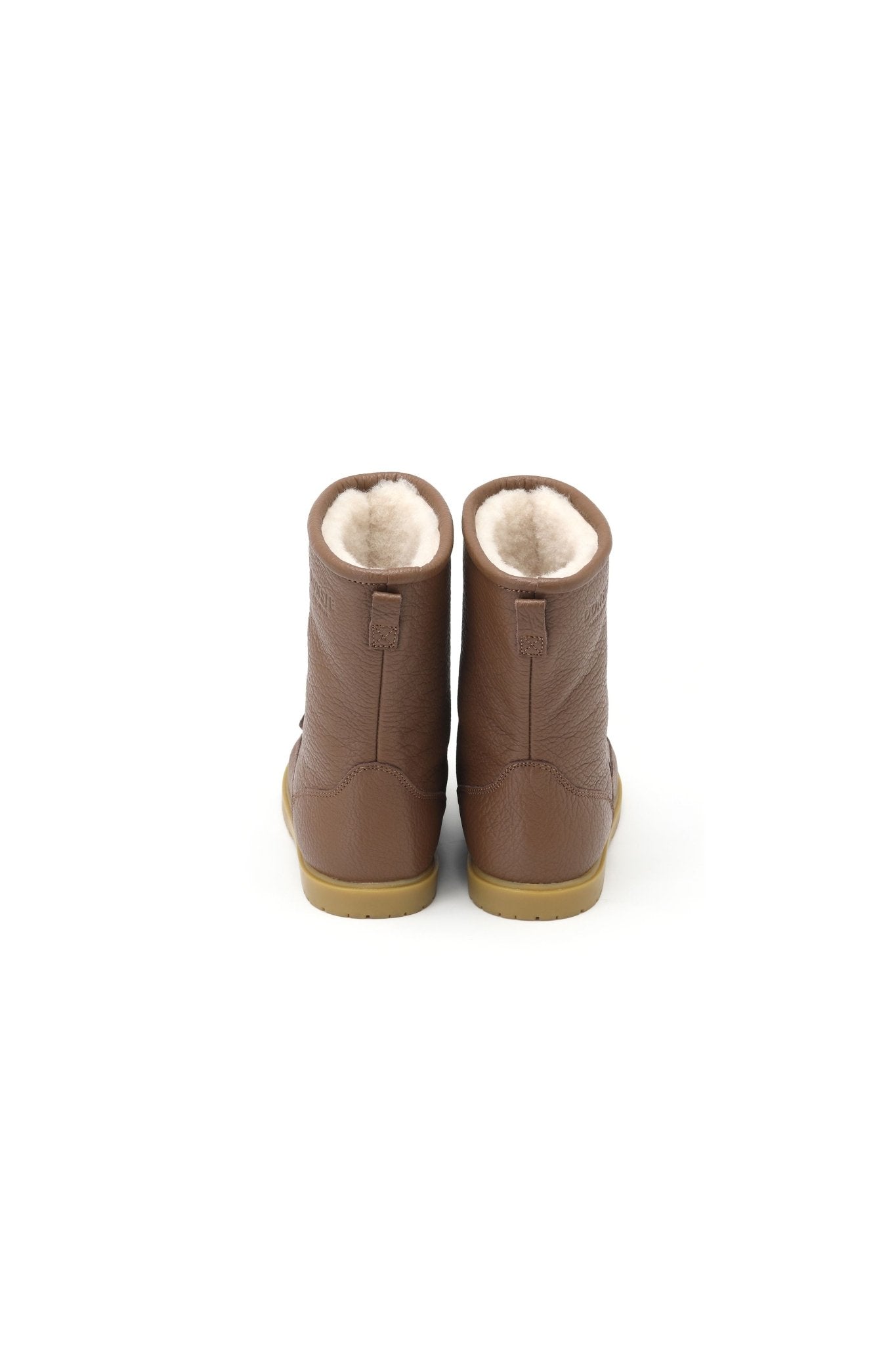 Wadudu Classic Lining - Bear Cognac Leather van Donsje Amsterdam | Kids Conceptstore Le Fanfare