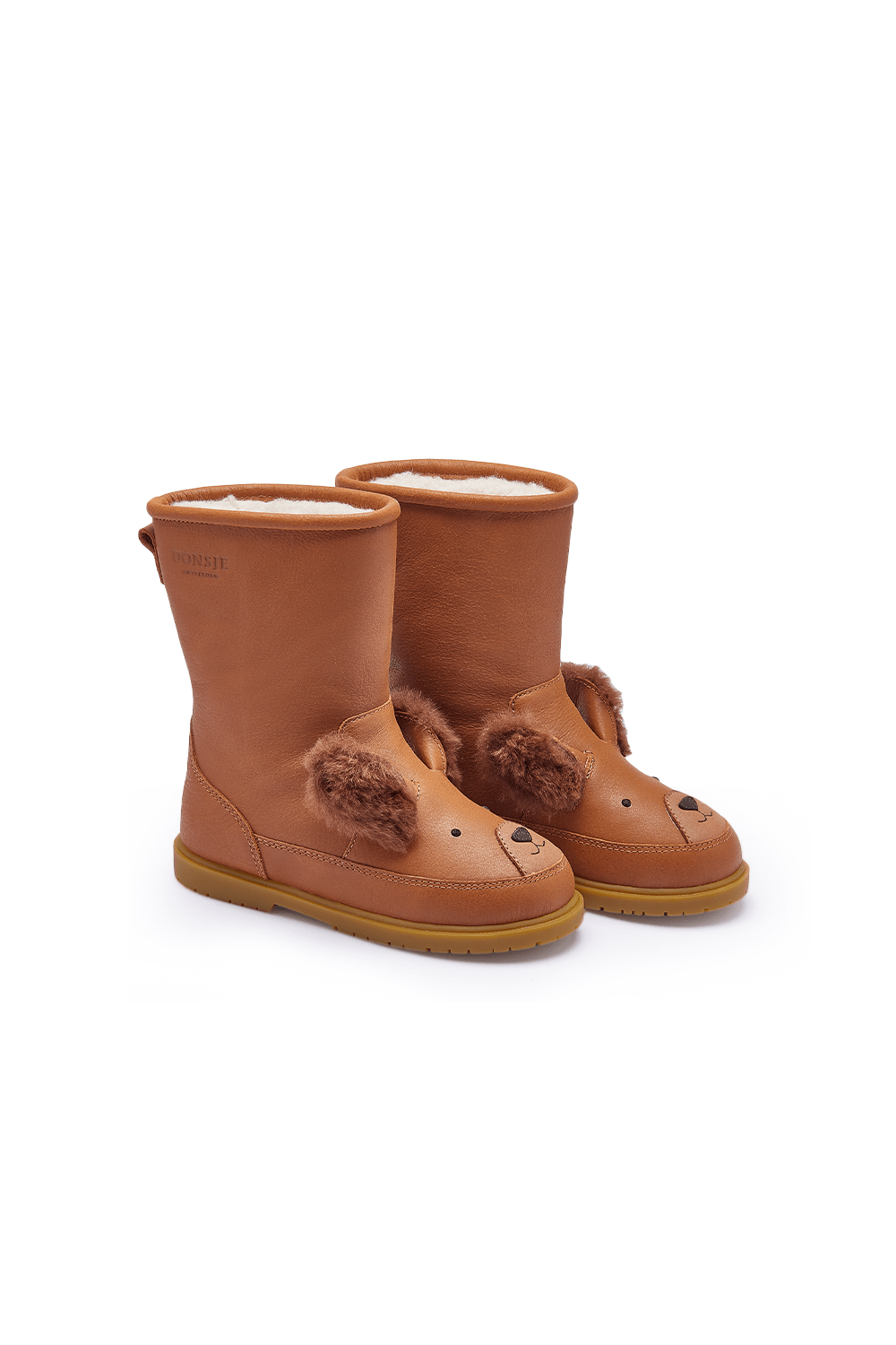 Wadudu Exclusive Boots | Fluffy Squirrel - Fudge Leather van Donsje Amsterdam | Kids Conceptstore Le Fanfare