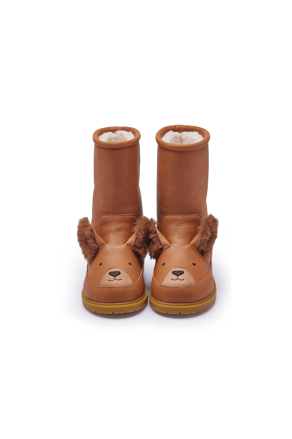 Wadudu Exclusive Boots | Fluffy Squirrel - Fudge Leather van Donsje Amsterdam | Kids Conceptstore Le Fanfare