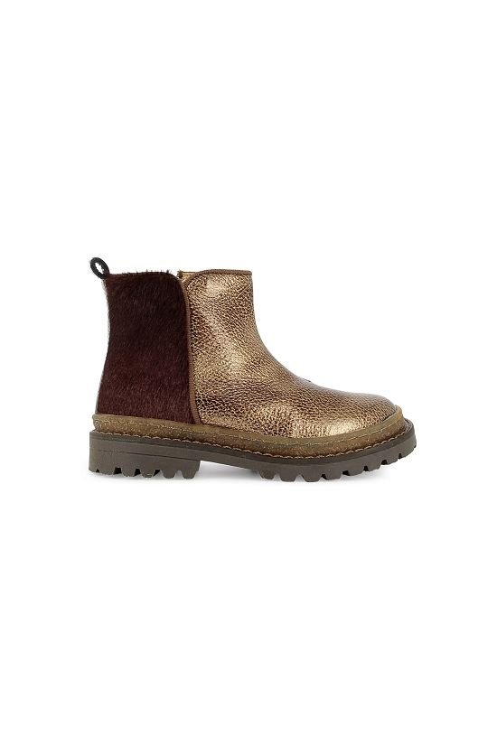 Wall boots - Marble-pony - Sabbia-brown van POM D'API | Kids Conceptstore Le Fanfare