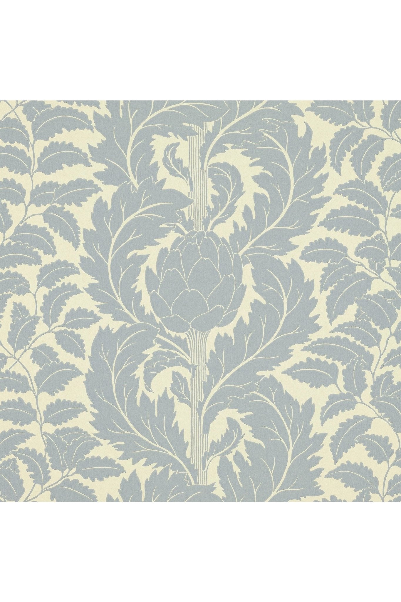 Wallpaper Artichoke - Eggshell Blue van Långelid / von Brömssen | Kids Conceptstore Le Fanfare