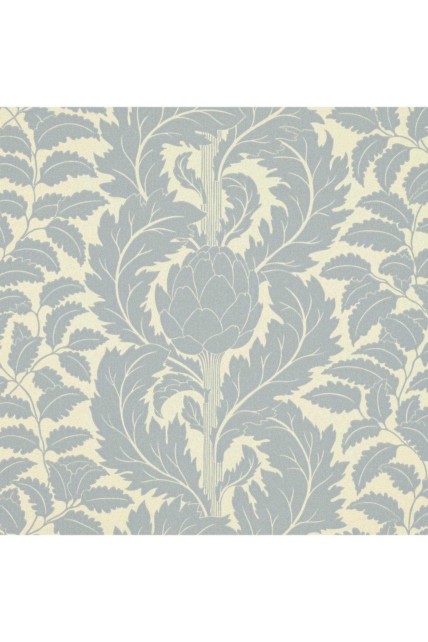 Wallpaper Artichoke - Eggshell Blue van Långelid / von Brömssen | Kids Conceptstore Le Fanfare