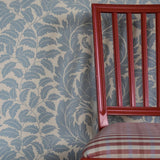 Wallpaper Artichoke - Eggshell Blue van Långelid / von Brömssen | Kids Conceptstore Le Fanfare