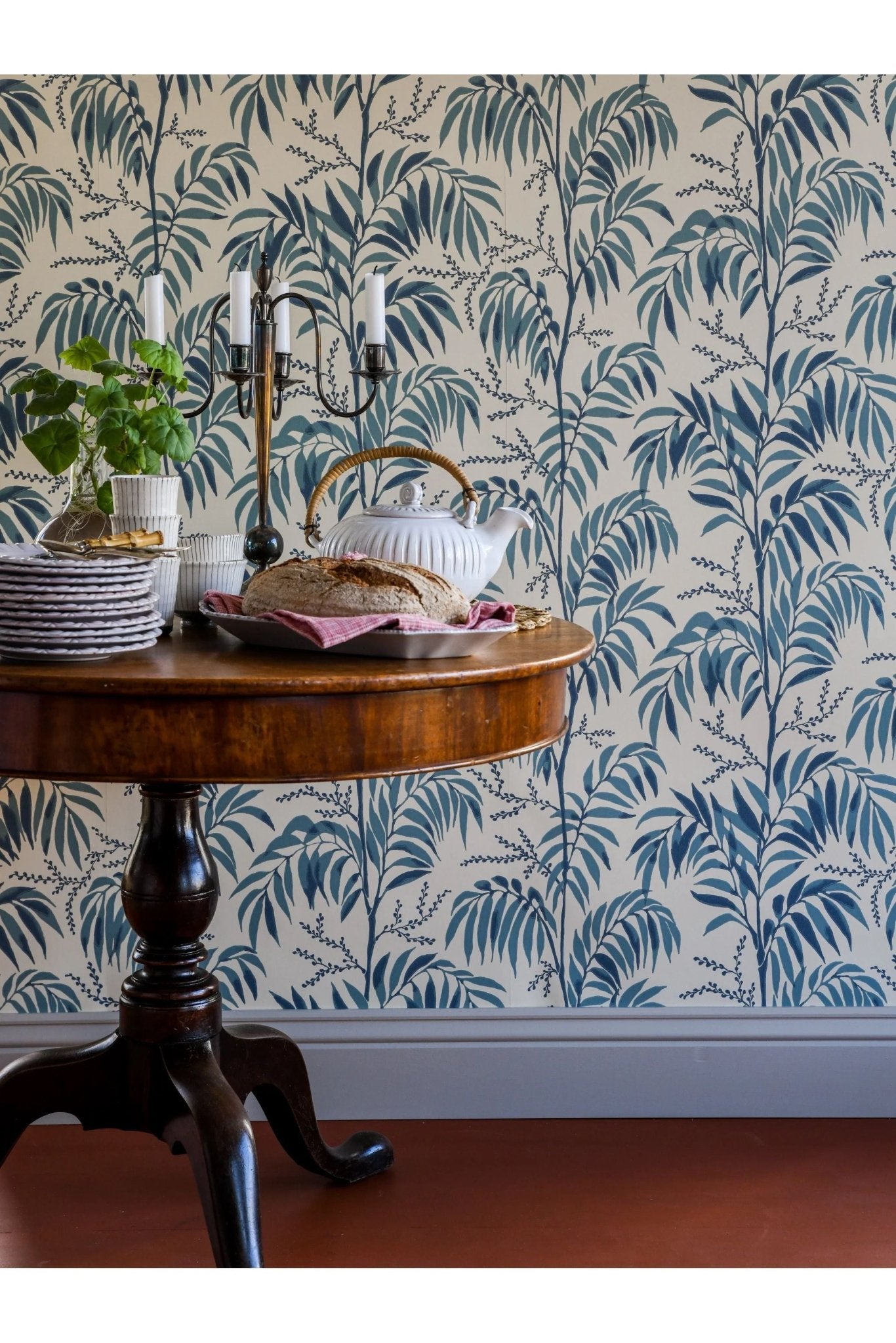 Wallpaper Casablanca Afternoon - Misty Green van Långelid / von Brömssen | Kids Conceptstore Le Fanfare