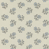 Wallpaper Edelweiss - Pearl Blue van Långelid / von Brömssen | Kids Conceptstore Le Fanfare