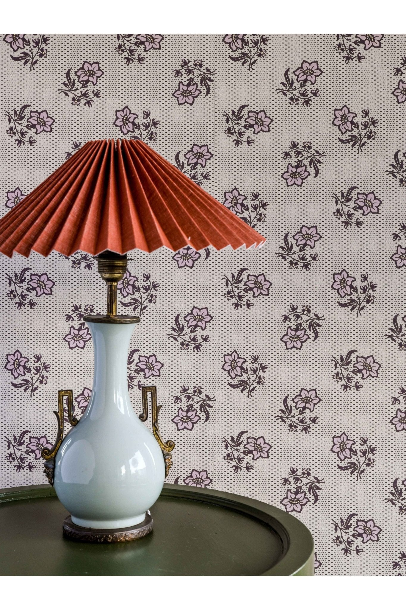 Wallpaper Edelweiss - Rose Taupe van Långelid / von Brömssen | Kids Conceptstore Le Fanfare