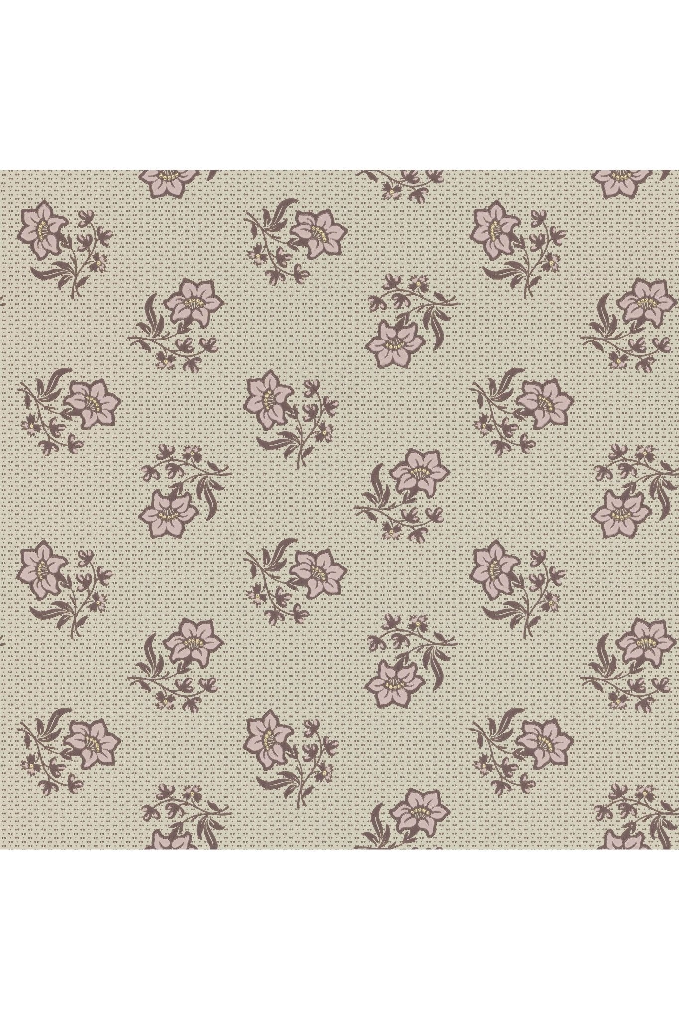 Wallpaper Edelweiss - Rose Taupe van Långelid / von Brömssen | Kids Conceptstore Le Fanfare