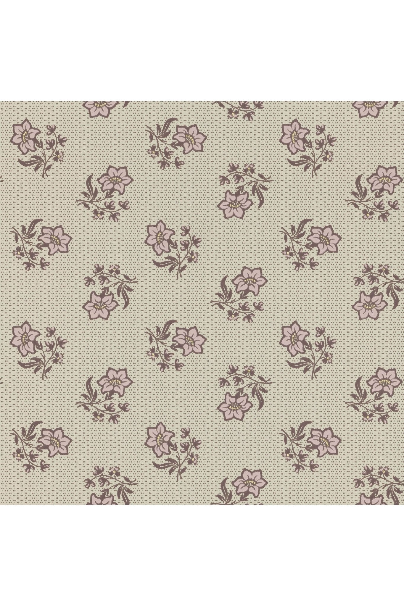 Wallpaper Edelweiss - Rose Taupe van Långelid / von Brömssen | Kids Conceptstore Le Fanfare