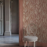 Wallpaper Hares In Hiding - Dusty Pink van Långelid / von Brömssen | Kids Conceptstore Le Fanfare