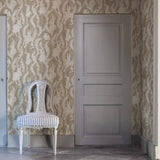 Wallpaper Hares In Hiding - Taupe van Långelid / von Brömssen | Kids Conceptstore Le Fanfare