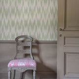 Wallpaper Ikat - Ivy Green van Långelid / von Brömssen | Kids Conceptstore Le Fanfare