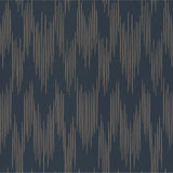 Wallpaper Ikat - Midnight Blue van Långelid / von Brömssen | Kids Conceptstore Le Fanfare