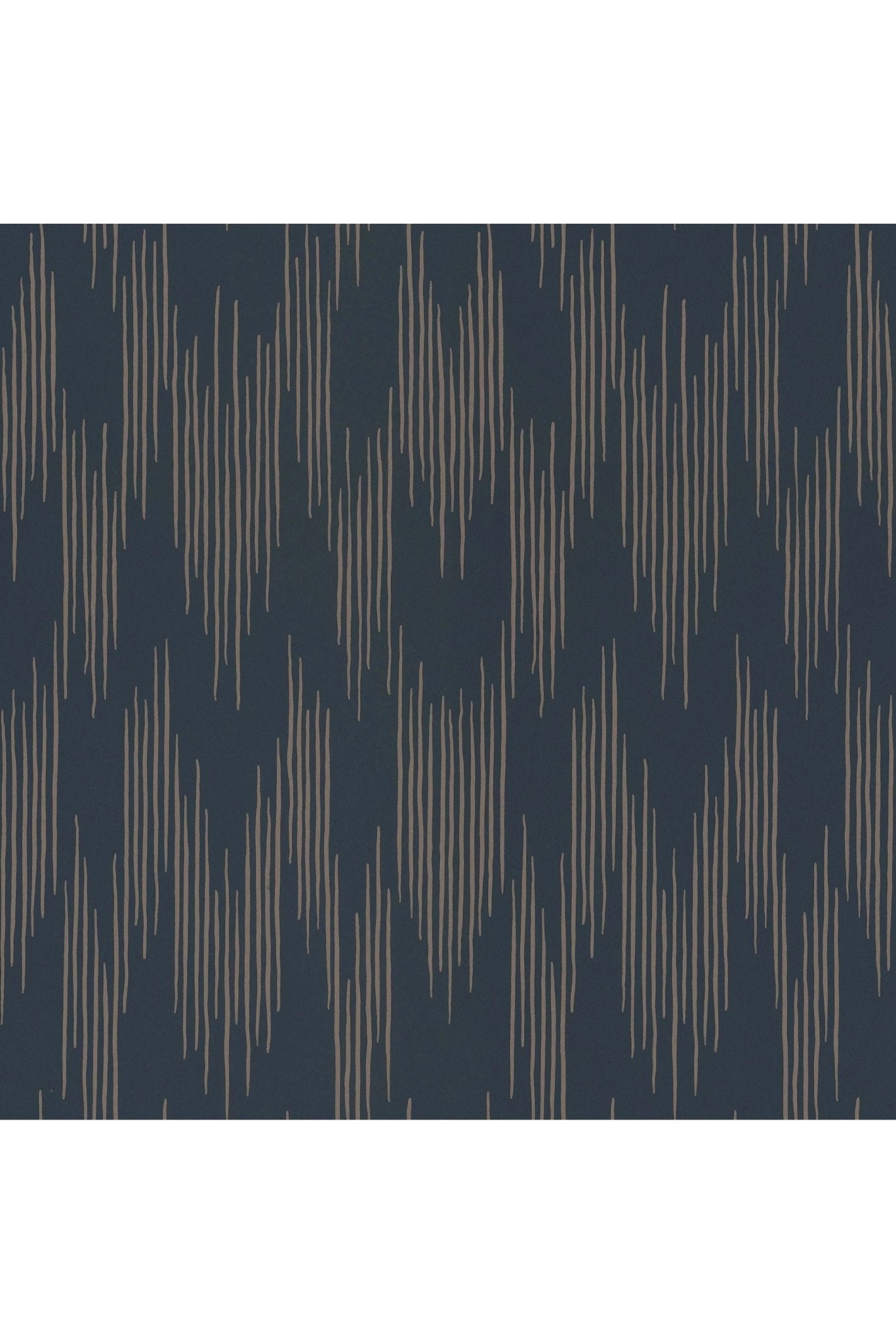 Wallpaper Ikat - Midnight Blue van Långelid / von Brömssen | Kids Conceptstore Le Fanfare