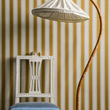 Wallpaper Jagged Stripe - Mustard van Långelid / von Brömssen | Kids Conceptstore Le Fanfare