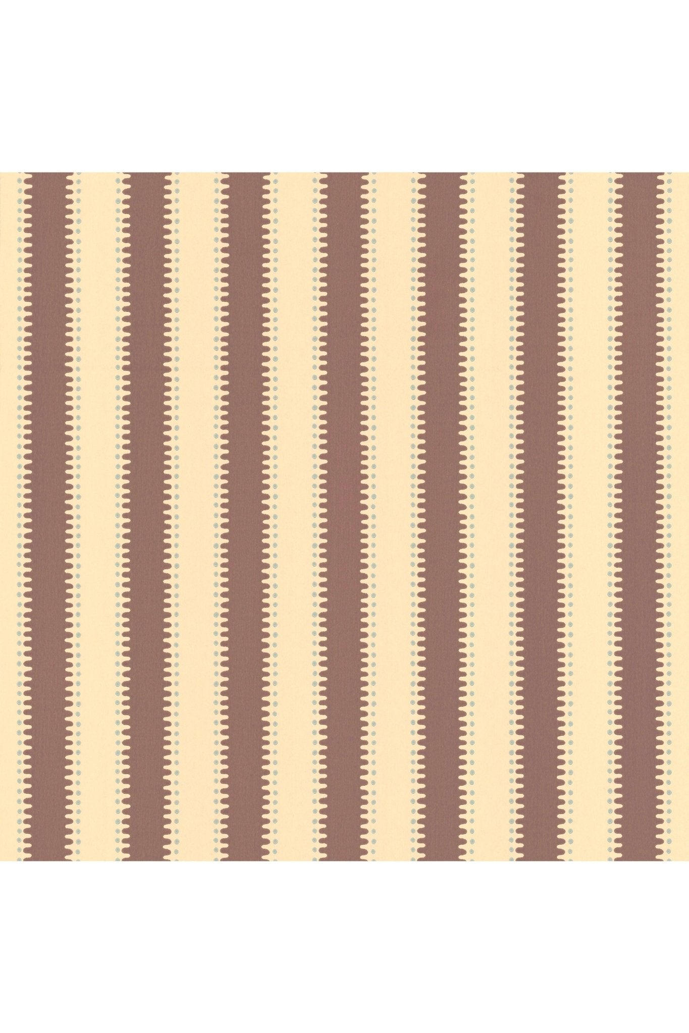Wallpaper Jagged Stripe - Powder Tan van Långelid / von Brömssen | Kids Conceptstore Le Fanfare