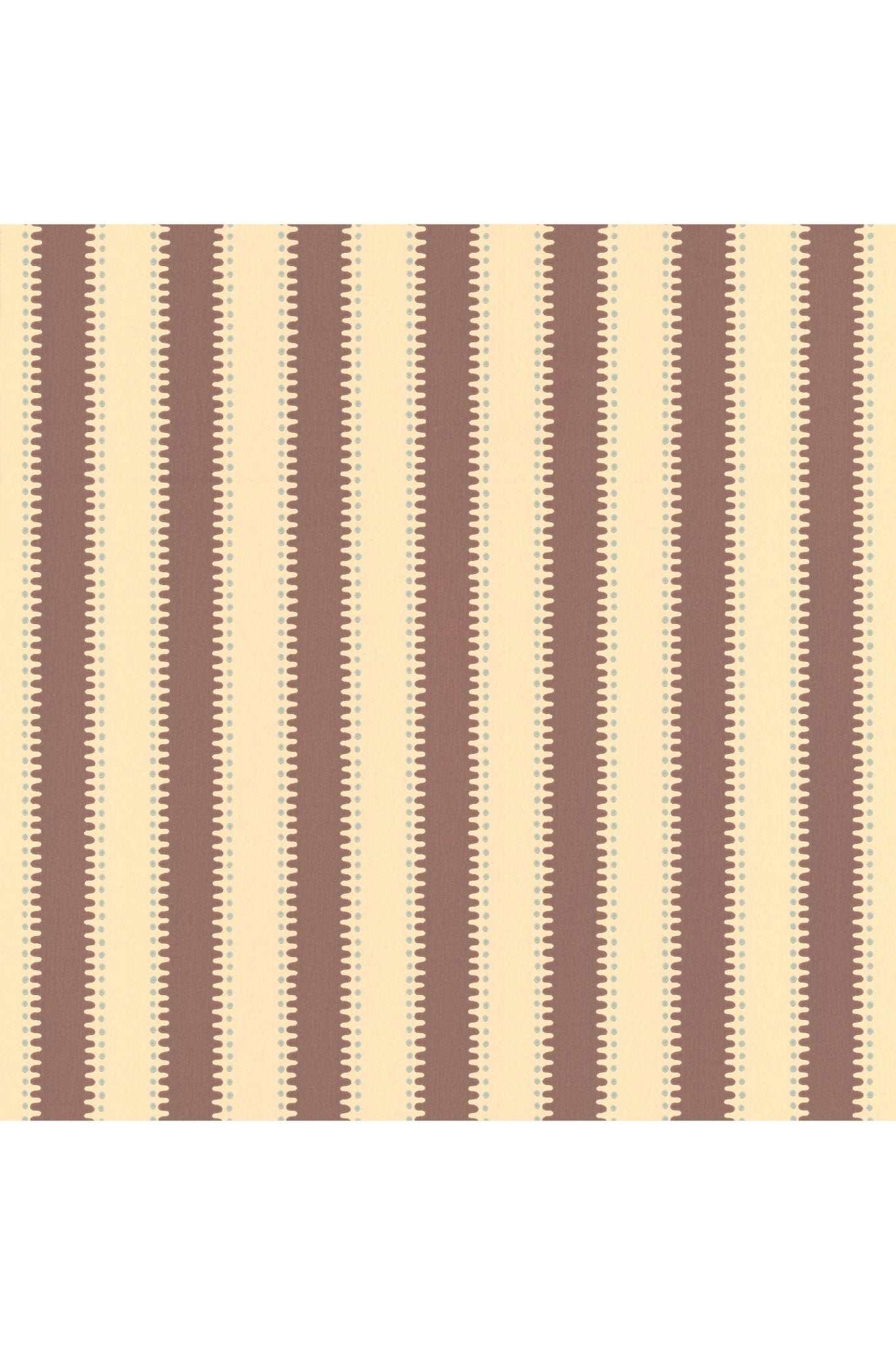 Wallpaper Jagged Stripe - Powder Tan van Långelid / von Brömssen | Kids Conceptstore Le Fanfare