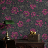 Wallpaper My Peony Garden - Pink van Långelid / von Brömssen | Kids Conceptstore Le Fanfare