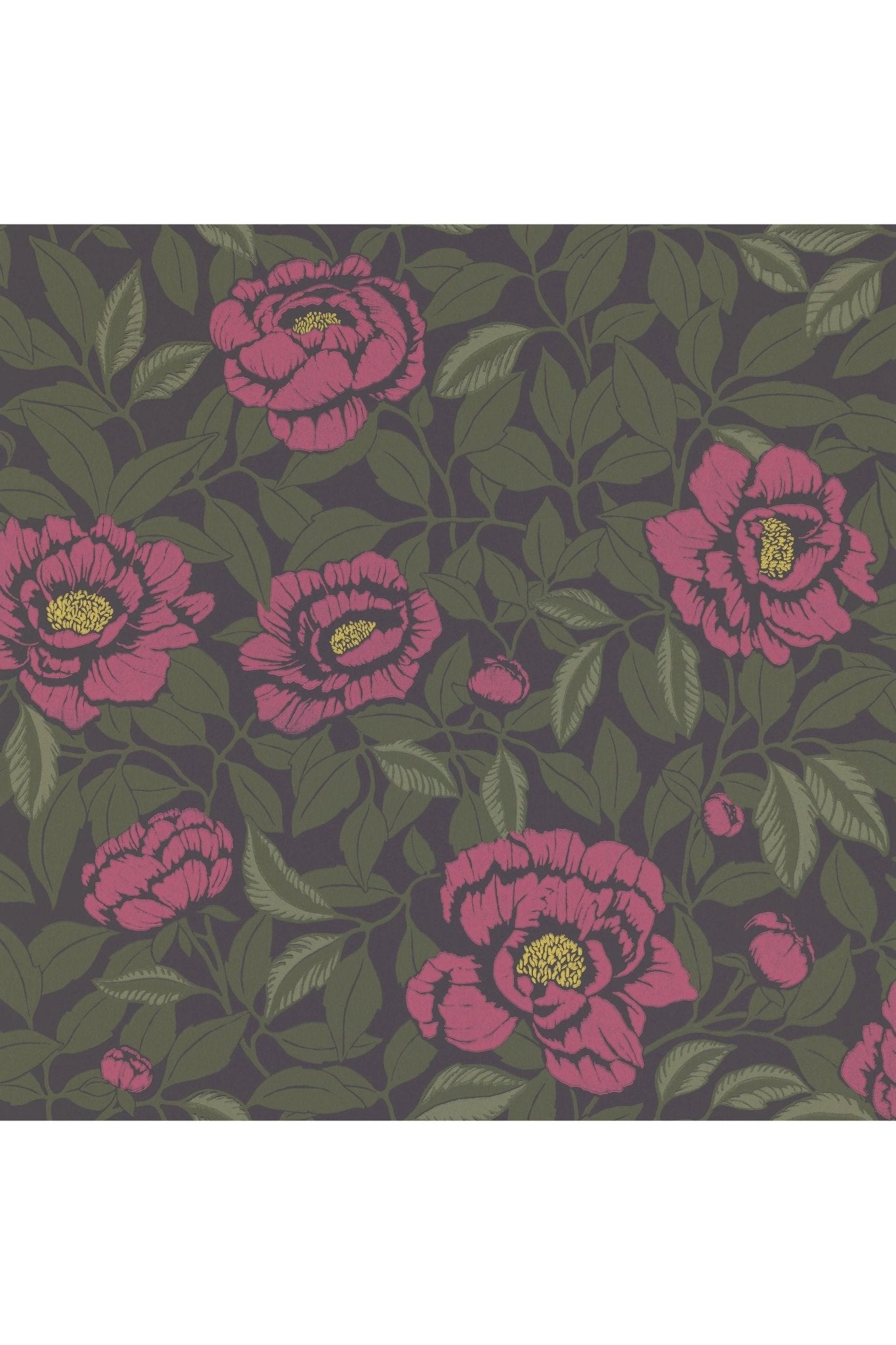 Wallpaper My Peony Garden - Pink van Långelid / von Brömssen | Kids Conceptstore Le Fanfare