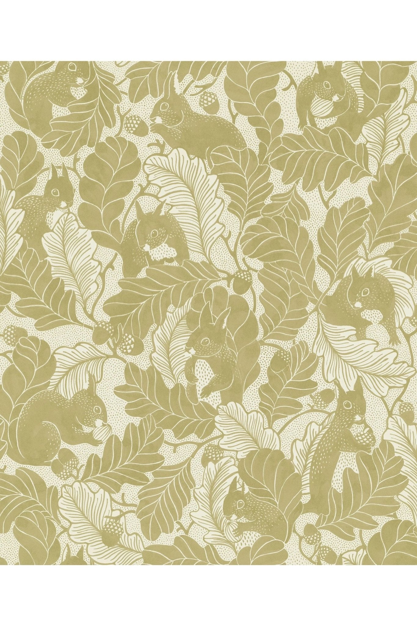 Wallpaper Oak Tree Tails - Golden Sand van Långelid / von Brömssen | Kids Conceptstore Le Fanfare