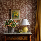 Wallpaper Oak Tree Tails - Powder Tan van Långelid / von Brömssen | Kids Conceptstore Le Fanfare