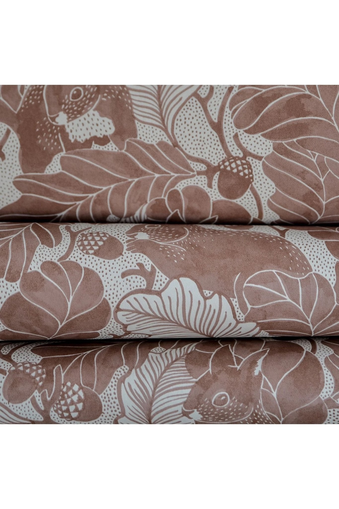 Wallpaper Oak Tree Tails - Powder Tan van Långelid / von Brömssen | Kids Conceptstore Le Fanfare