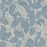 Wallpaper Oak Tree Tails - Washed Denim van Långelid / von Brömssen | Kids Conceptstore Le Fanfare