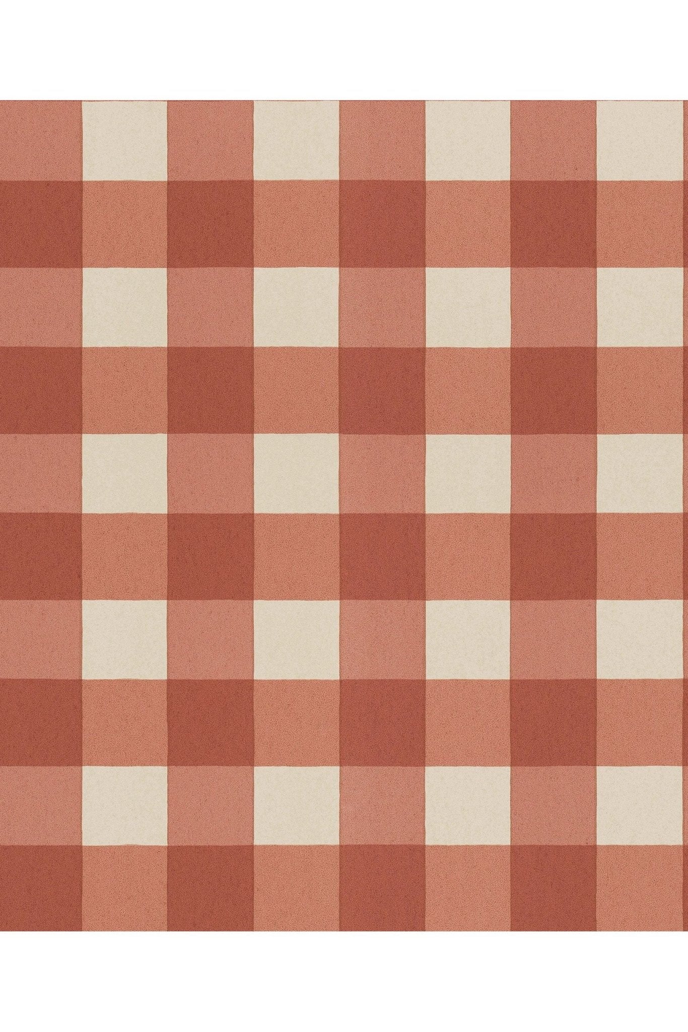 Wallpaper Picknick - Brick Red van Långelid / von Brömssen | Kids Conceptstore Le Fanfare