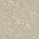 Wallpaper Plenty More Fish - Oyster van Långelid / von Brömssen | Kids Conceptstore Le Fanfare
