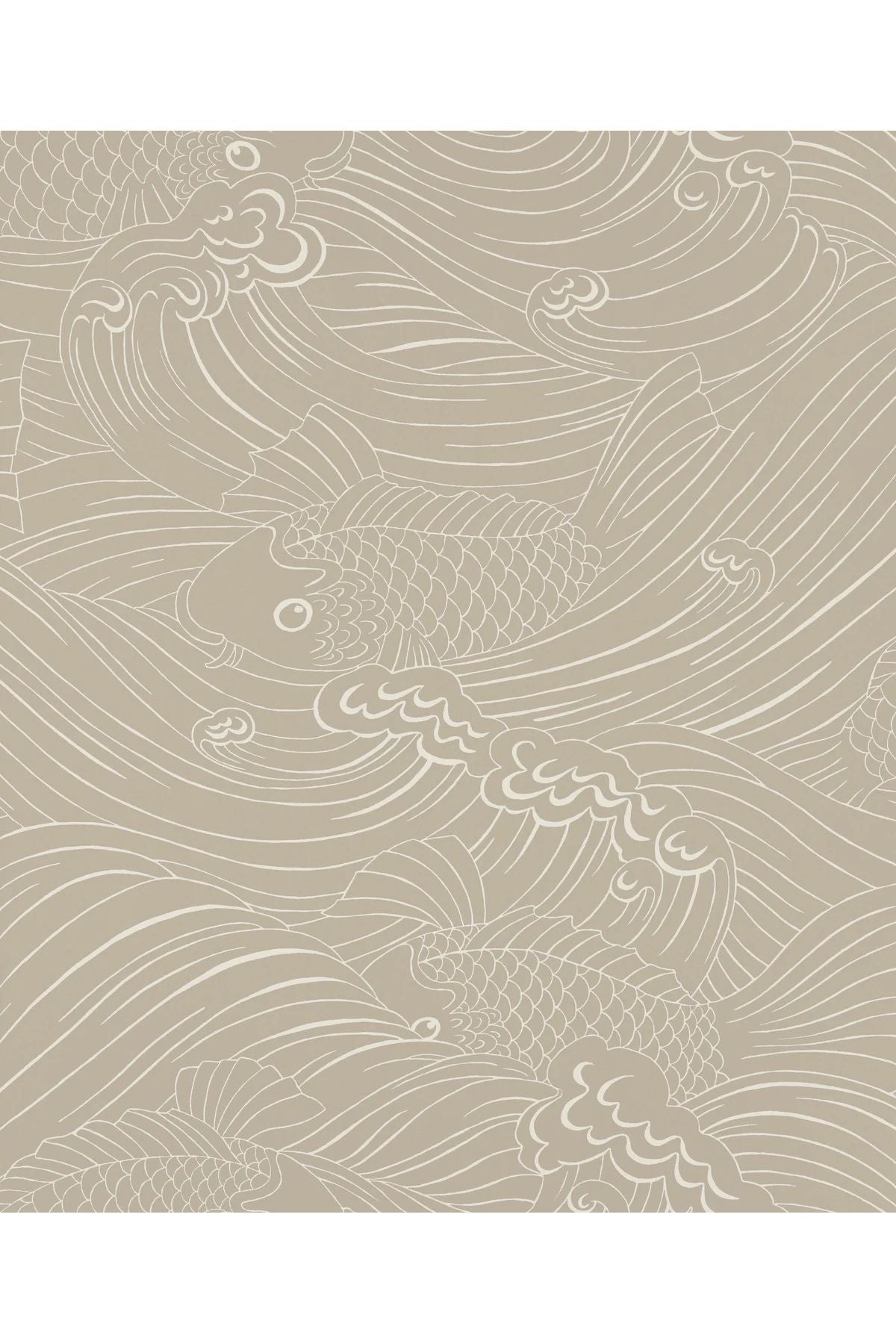 Wallpaper Plenty More Fish - Oyster van Långelid / von Brömssen | Kids Conceptstore Le Fanfare