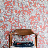 Wallpaper Talk About Cockatoos - Tomato van Långelid / von Brömssen | Kids Conceptstore Le Fanfare