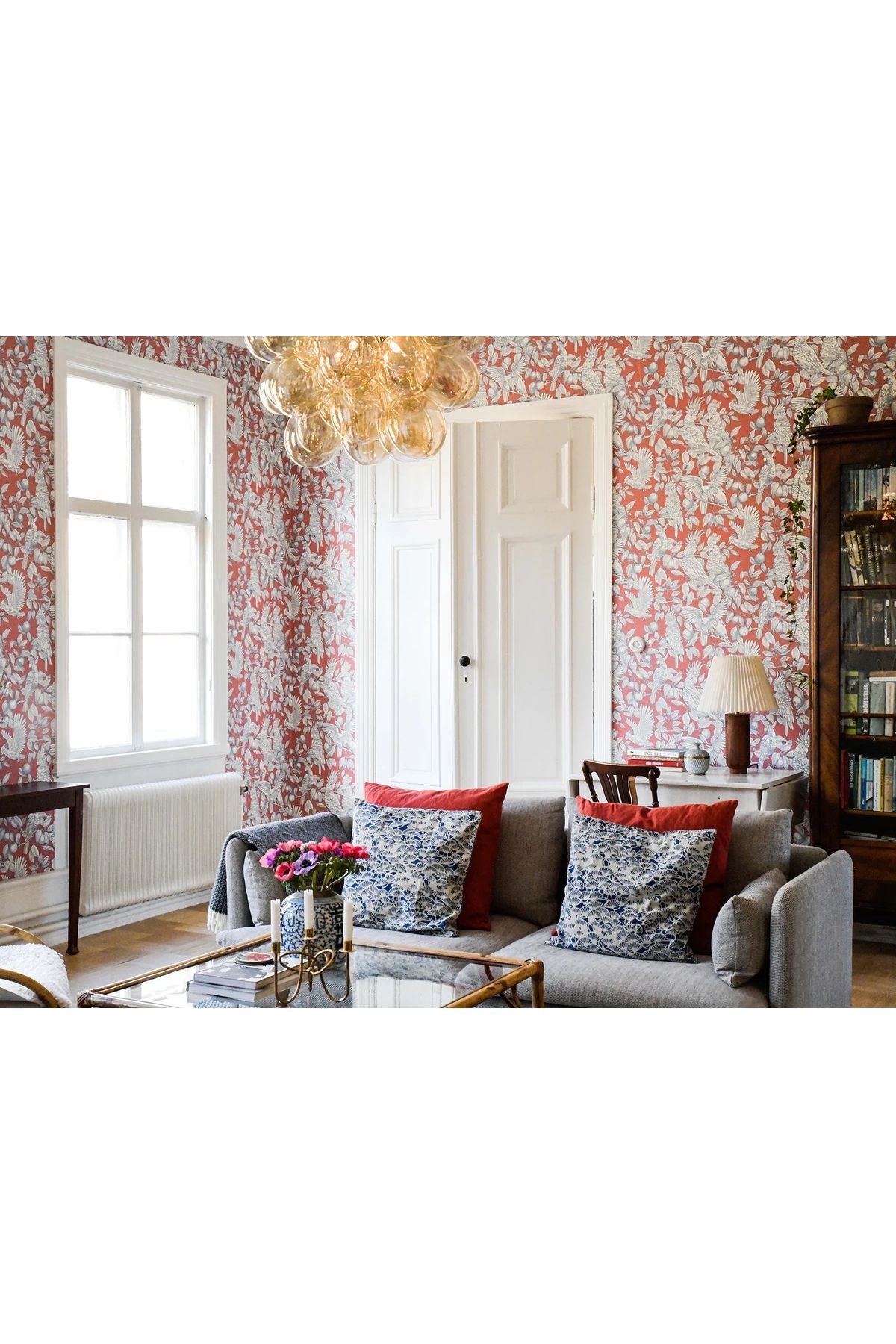 Wallpaper Talk About Cockatoos - Tomato van Långelid / von Brömssen | Kids Conceptstore Le Fanfare