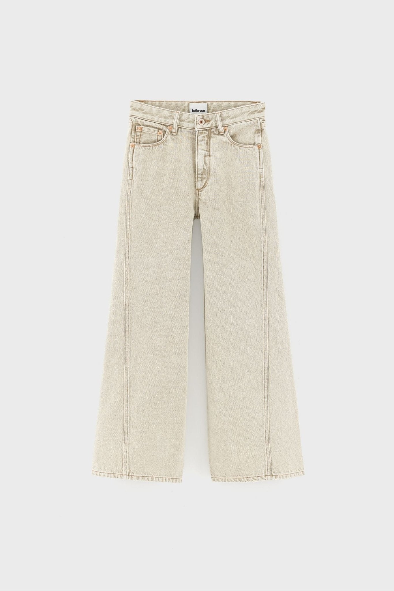 Wanda62 jeans - Beige snow van Bellerose | Kids Conceptstore Le Fanfare