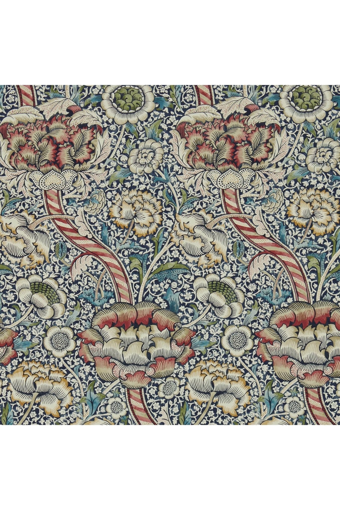 Wandle Wallpaper - Indigo/Madder van Morris & Co | Kids Conceptstore Le Fanfare