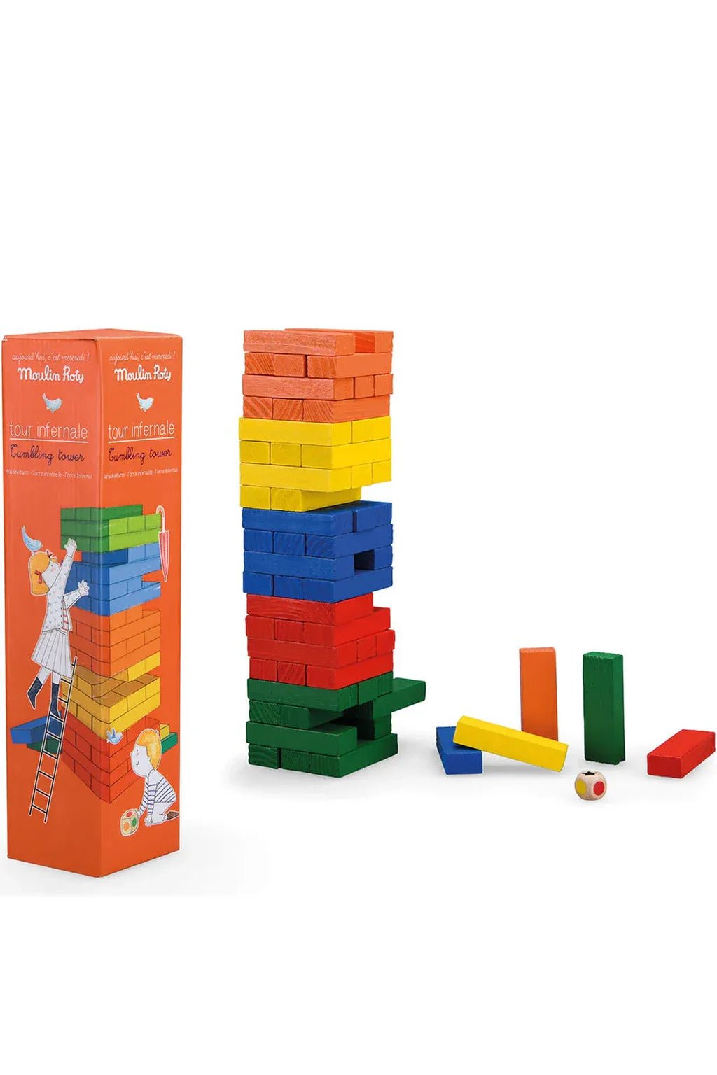 Wankeltoren Aujourd'hui c'est mercredi van Moulin Roty | Kids Conceptstore Le Fanfare