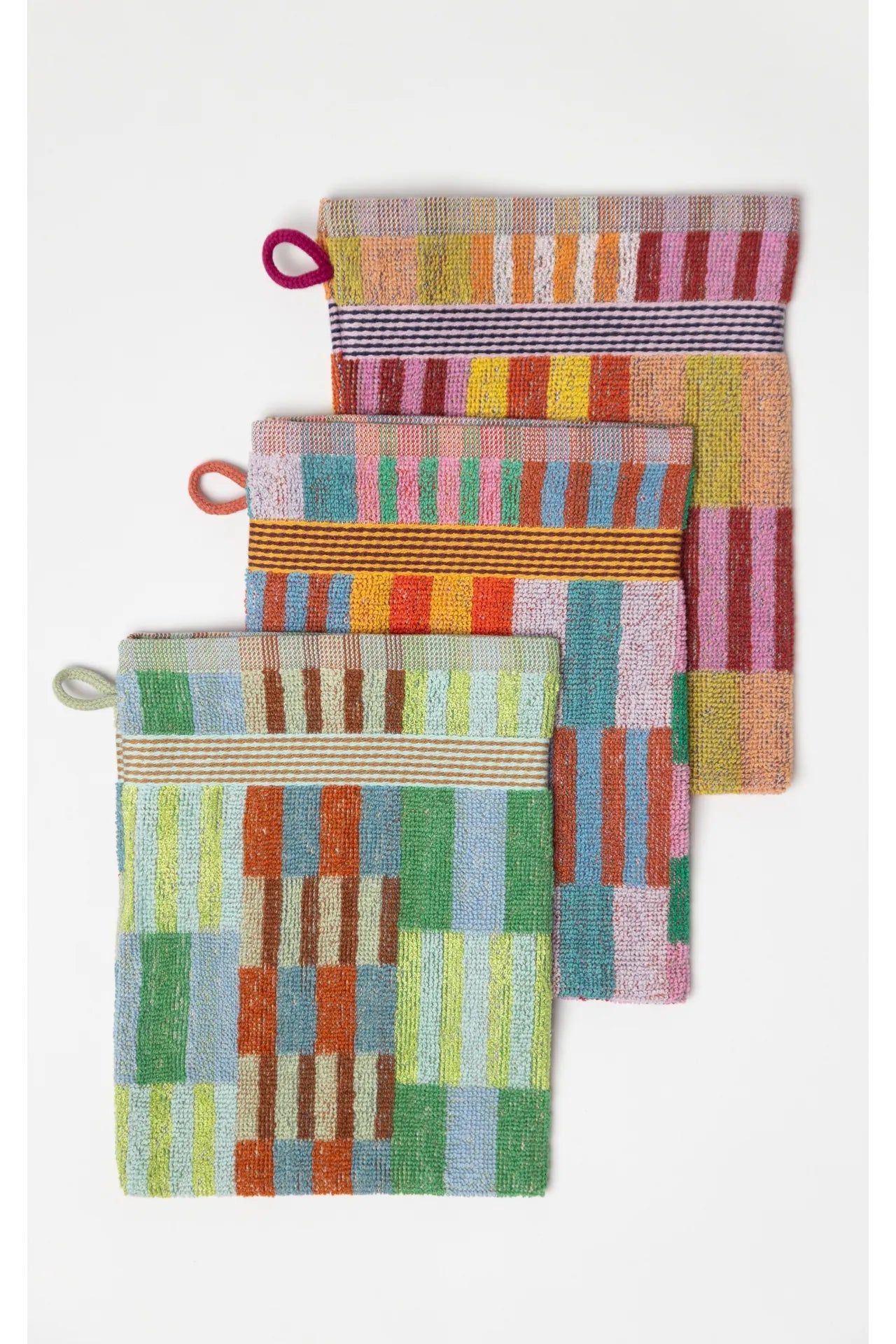 wash cloth trio 80 tulip quilt van foekje fleur | Kids Conceptstore Le Fanfare