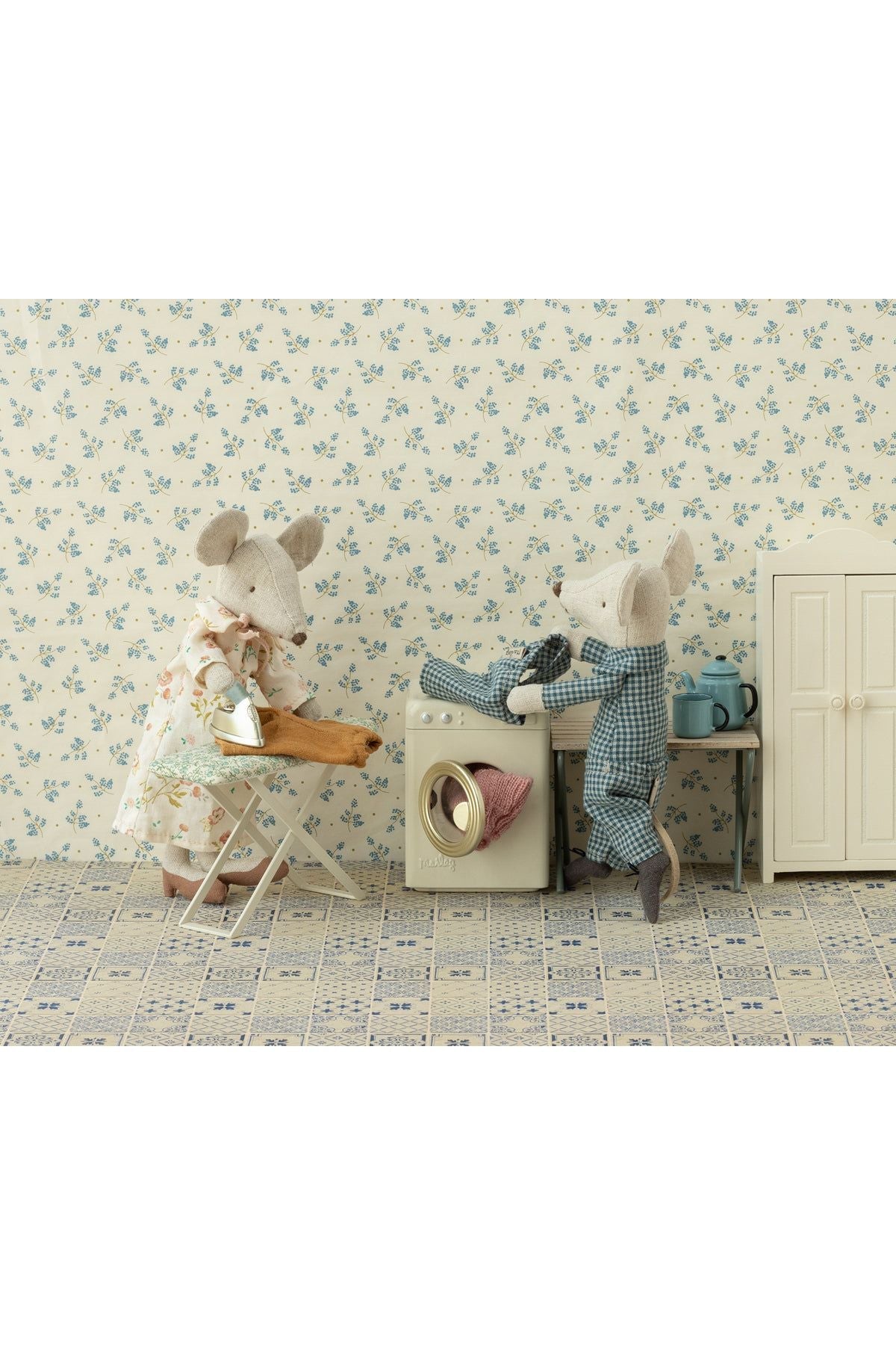 Washing Machine, Mouse van Maileg | Kids Conceptstore Le Fanfare