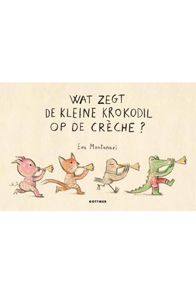 Wat zegt de kleine krokodil op de creche? van Gottmer | Kids Conceptstore Le Fanfare